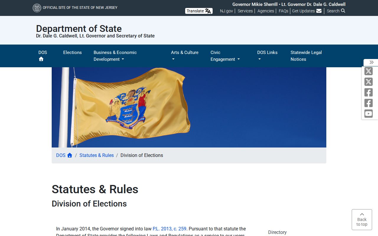 North Bergen neighbors New Jersey voter list law